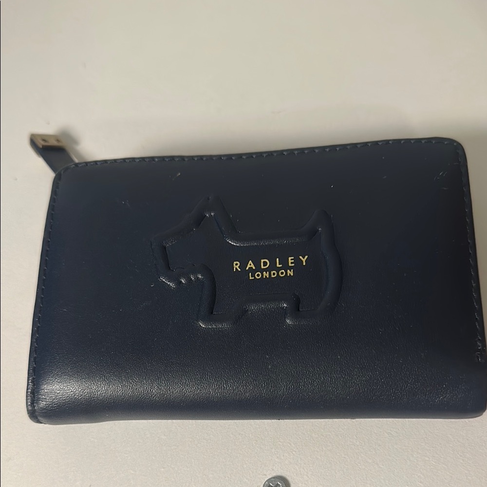 Radley London Dark Blue Zip Wallet